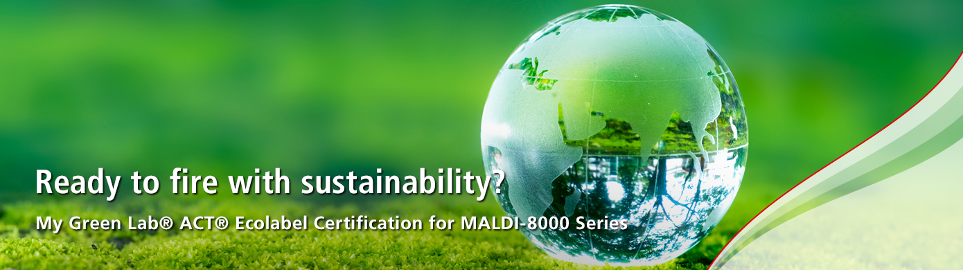 Certification Écolabel ACT® de My Green Lab® pour le MALDI-8000 Series