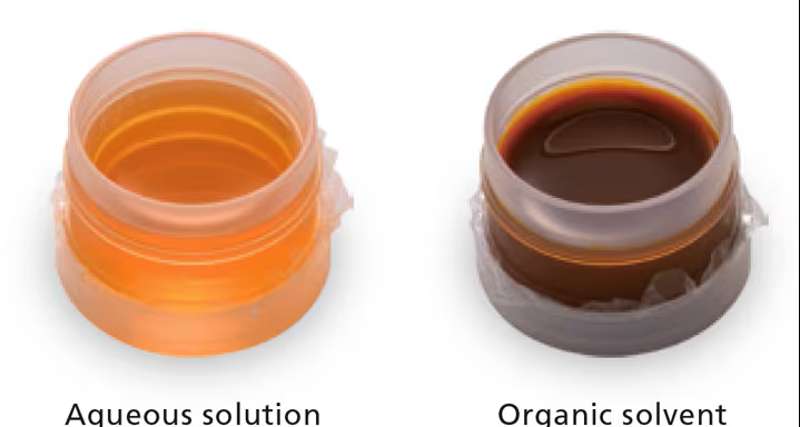 Échantillons liquides (solubles dans l'eau et oléagineux)