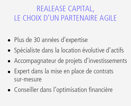 Realeas Capital, le choix d'un partenaire agile