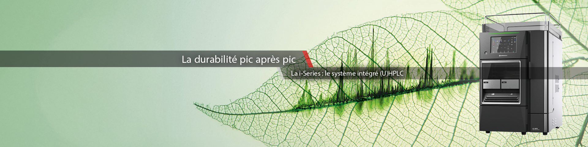 La i-Series, système intégré UHPLC